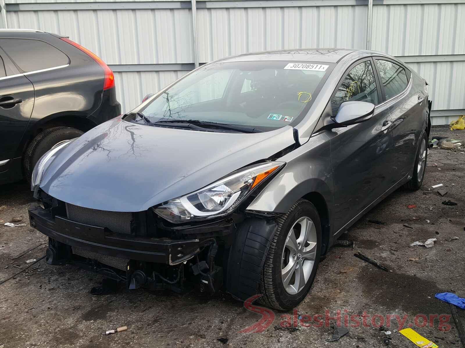 KMHDH4AE2GU574660 2016 HYUNDAI ELANTRA