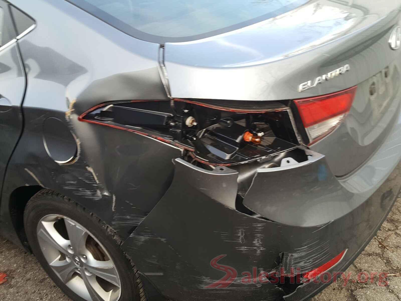 KMHDH4AE2GU574660 2016 HYUNDAI ELANTRA