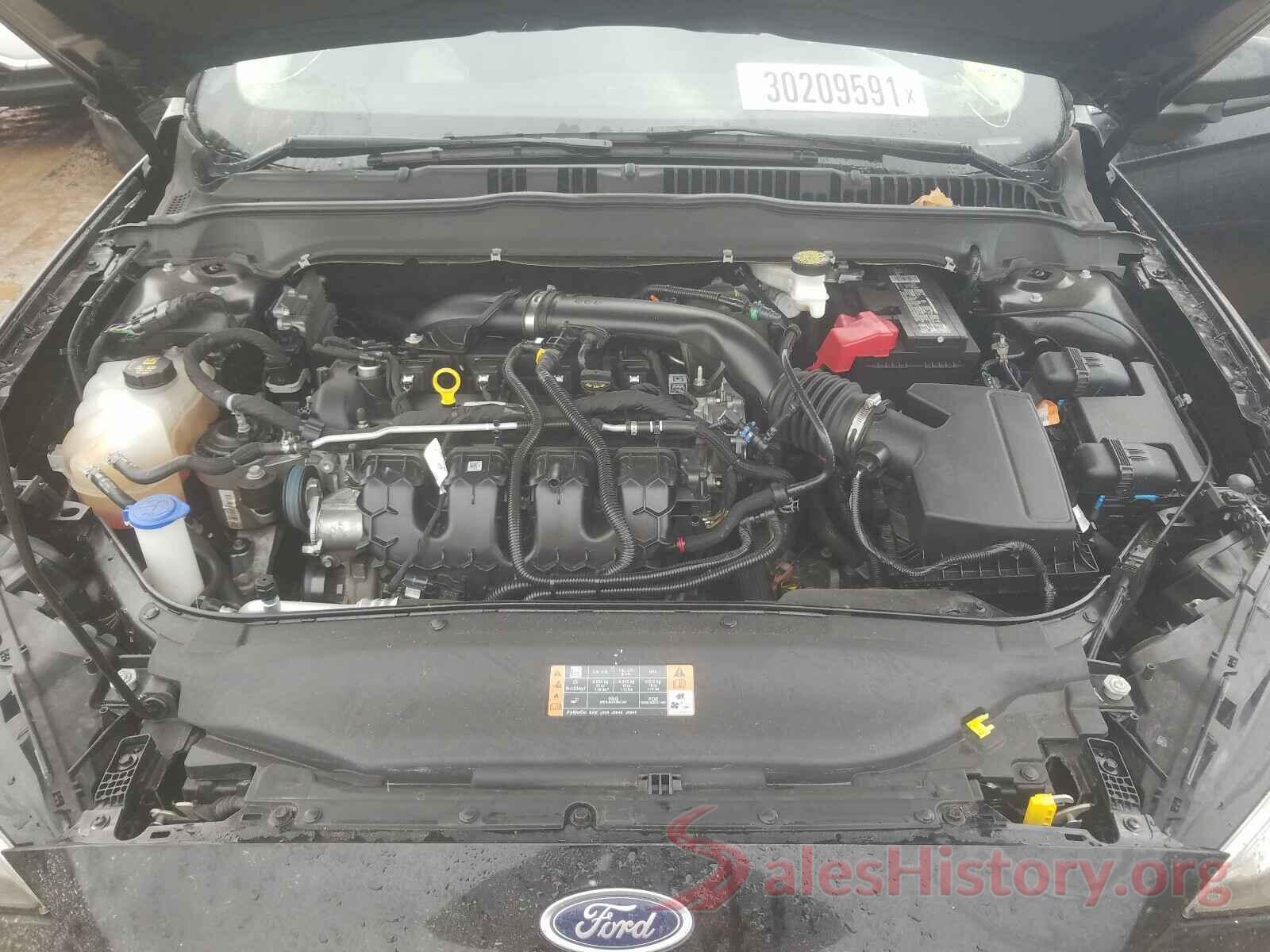 3FA6P0T99KR195136 2019 FORD FUSION