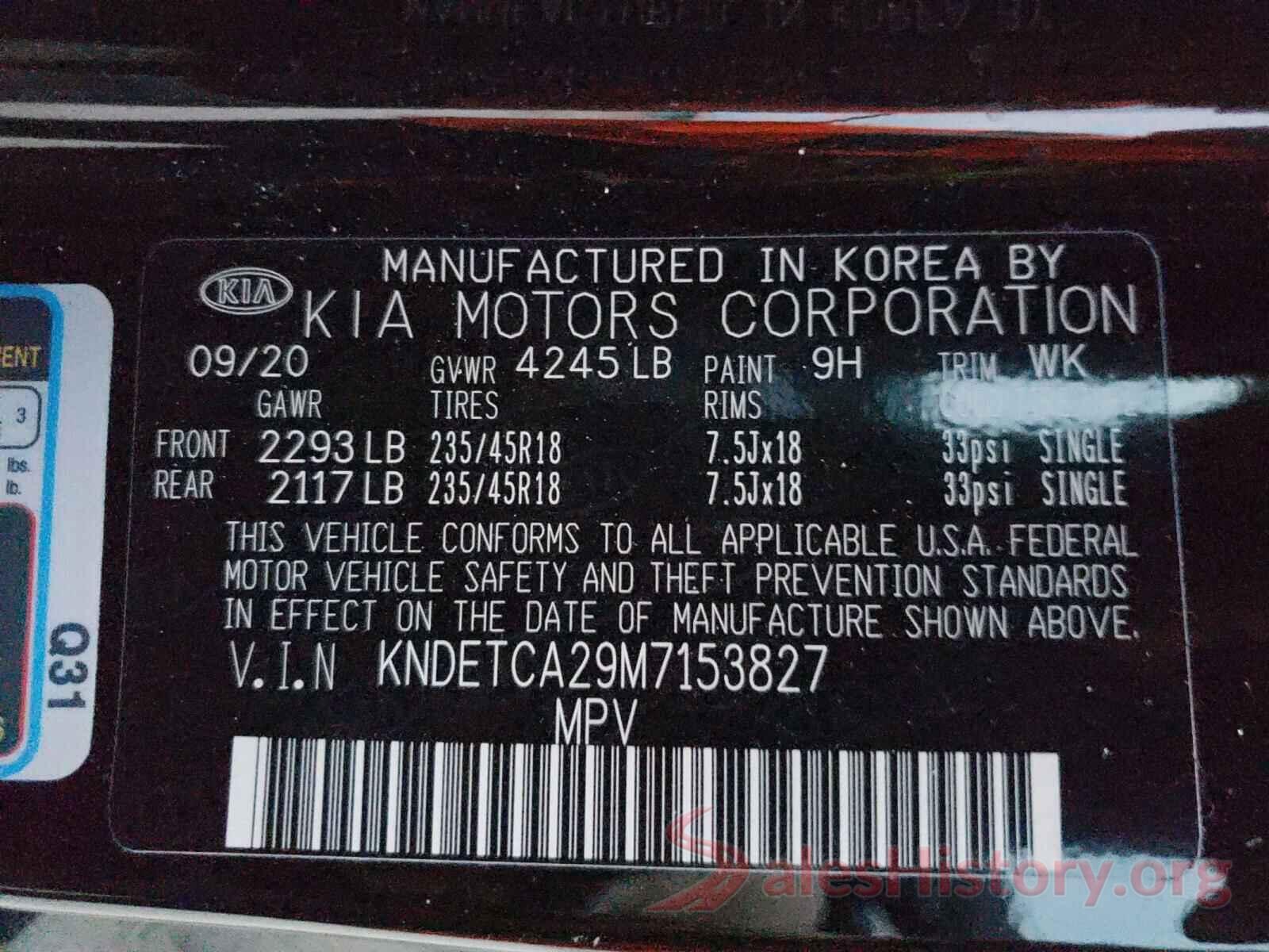 KNDETCA29M7153827 2021 KIA SELTOS