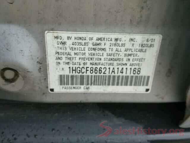 4T1G11AK9MU525490 2001 HONDA ACCORD