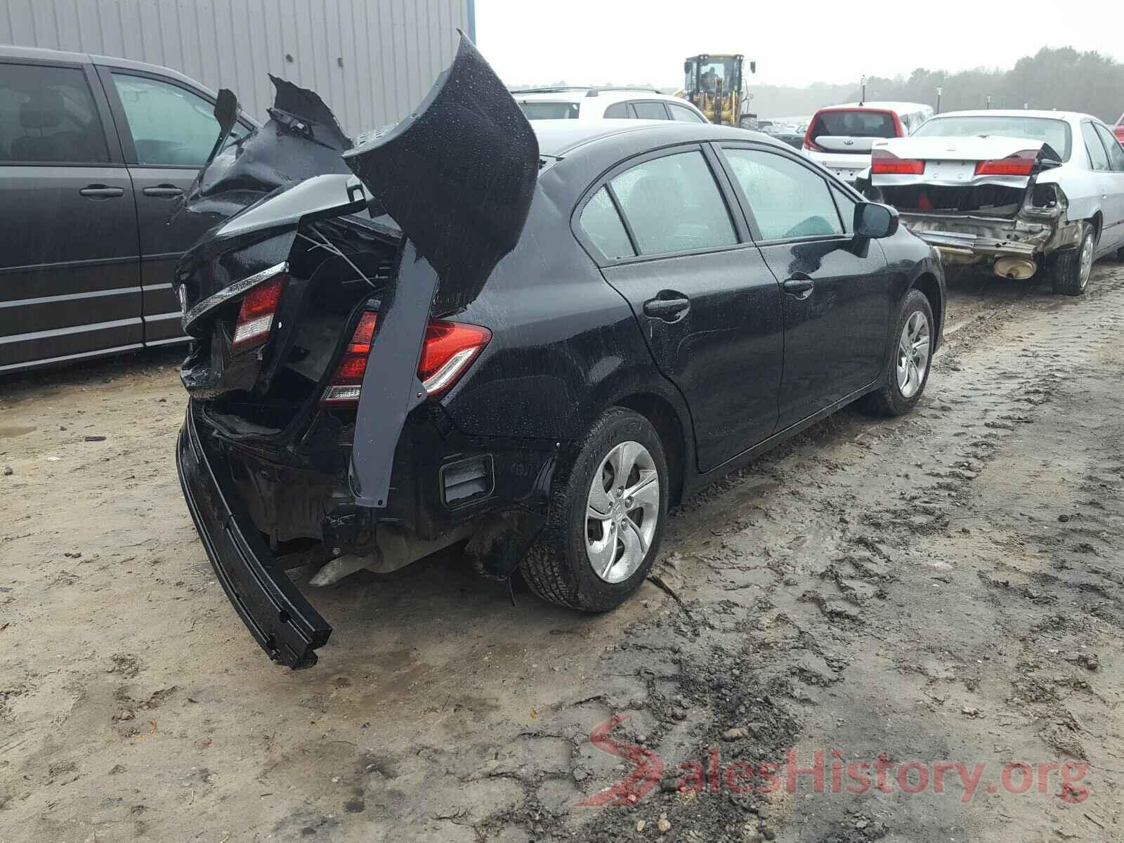 3MYDLBYV8JY322639 2014 HONDA CIVIC