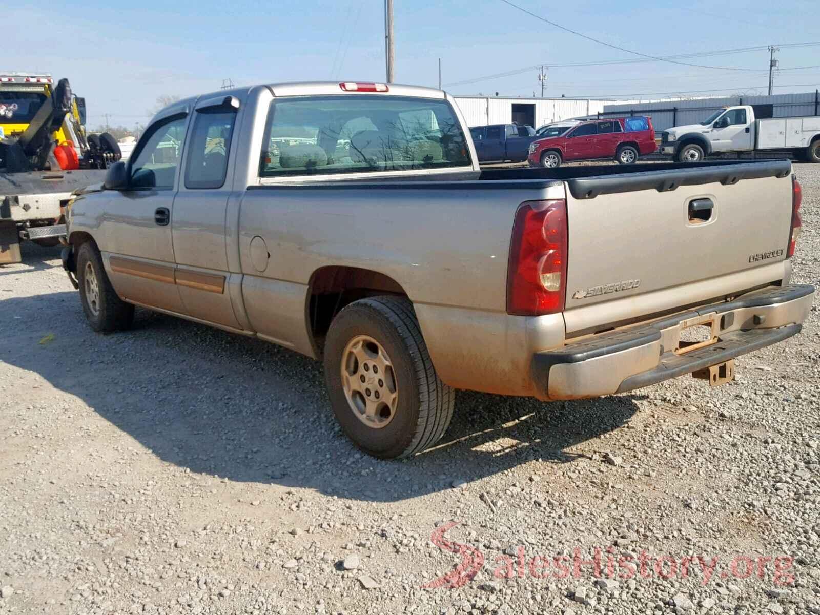 2T3F1RFV0MW186123 2003 CHEVROLET SILVERADO