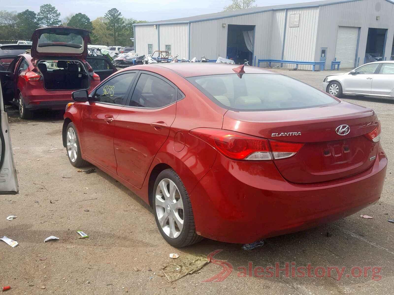 3N6CM0KN3JK698637 2012 HYUNDAI ELANTRA