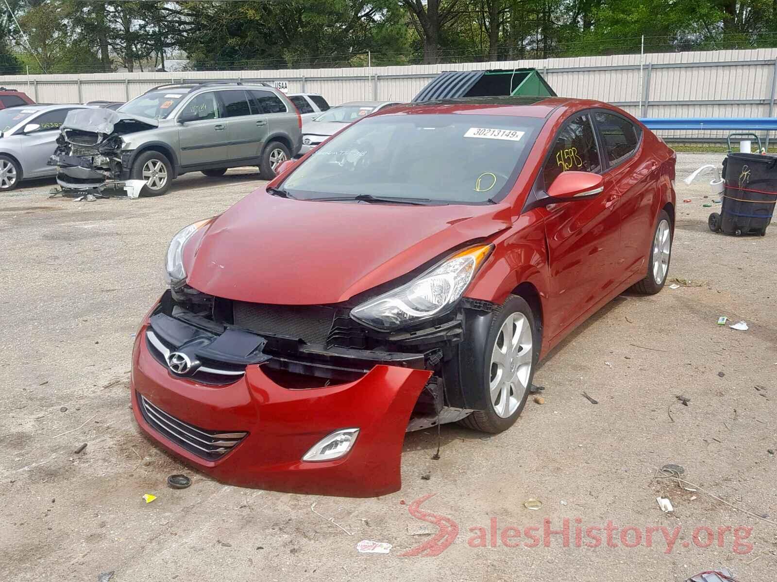 3N6CM0KN3JK698637 2012 HYUNDAI ELANTRA