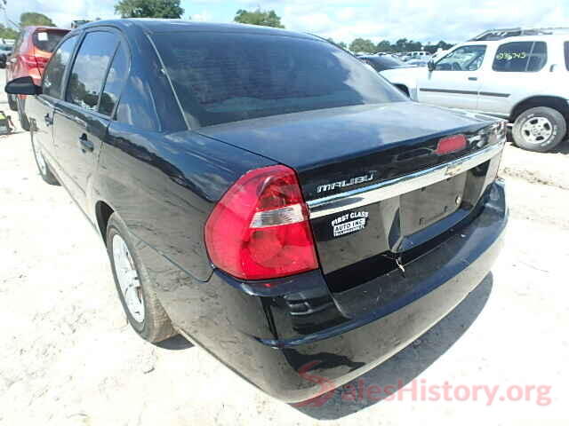 19XFC2F52GE237803 2006 CHEVROLET MALIBU