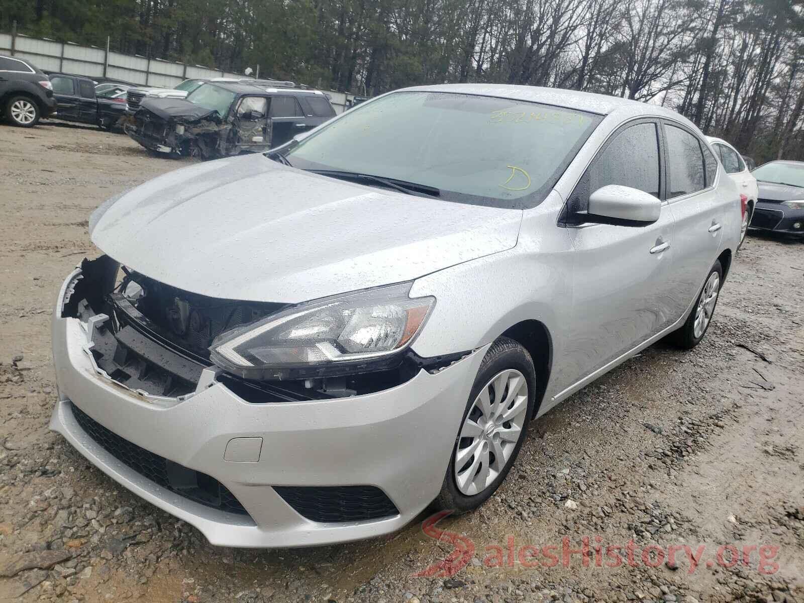 3N1AB7AP0KY448527 2019 NISSAN SENTRA