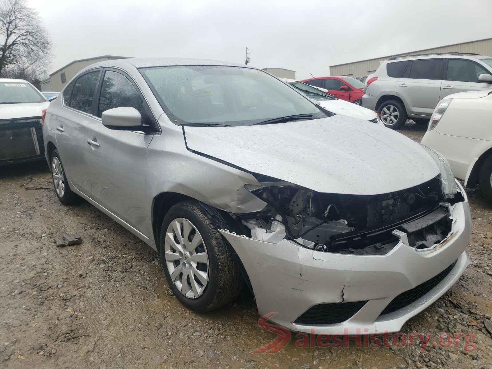 3N1AB7AP0KY448527 2019 NISSAN SENTRA