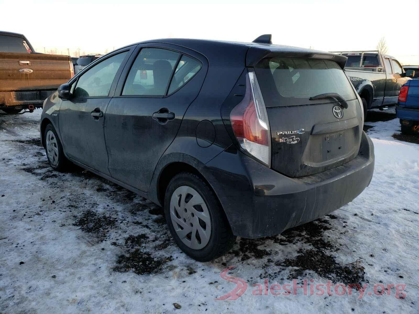 JTDKDTB34G1126825 2016 TOYOTA PRIUS