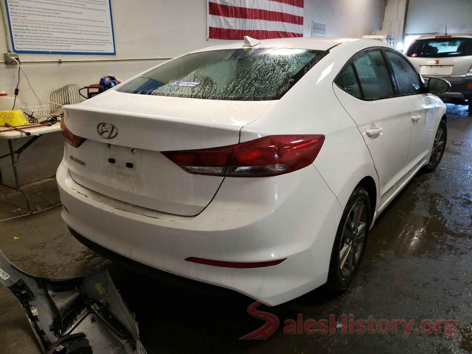 5NPD84LF7JH253807 2018 HYUNDAI ELANTRA