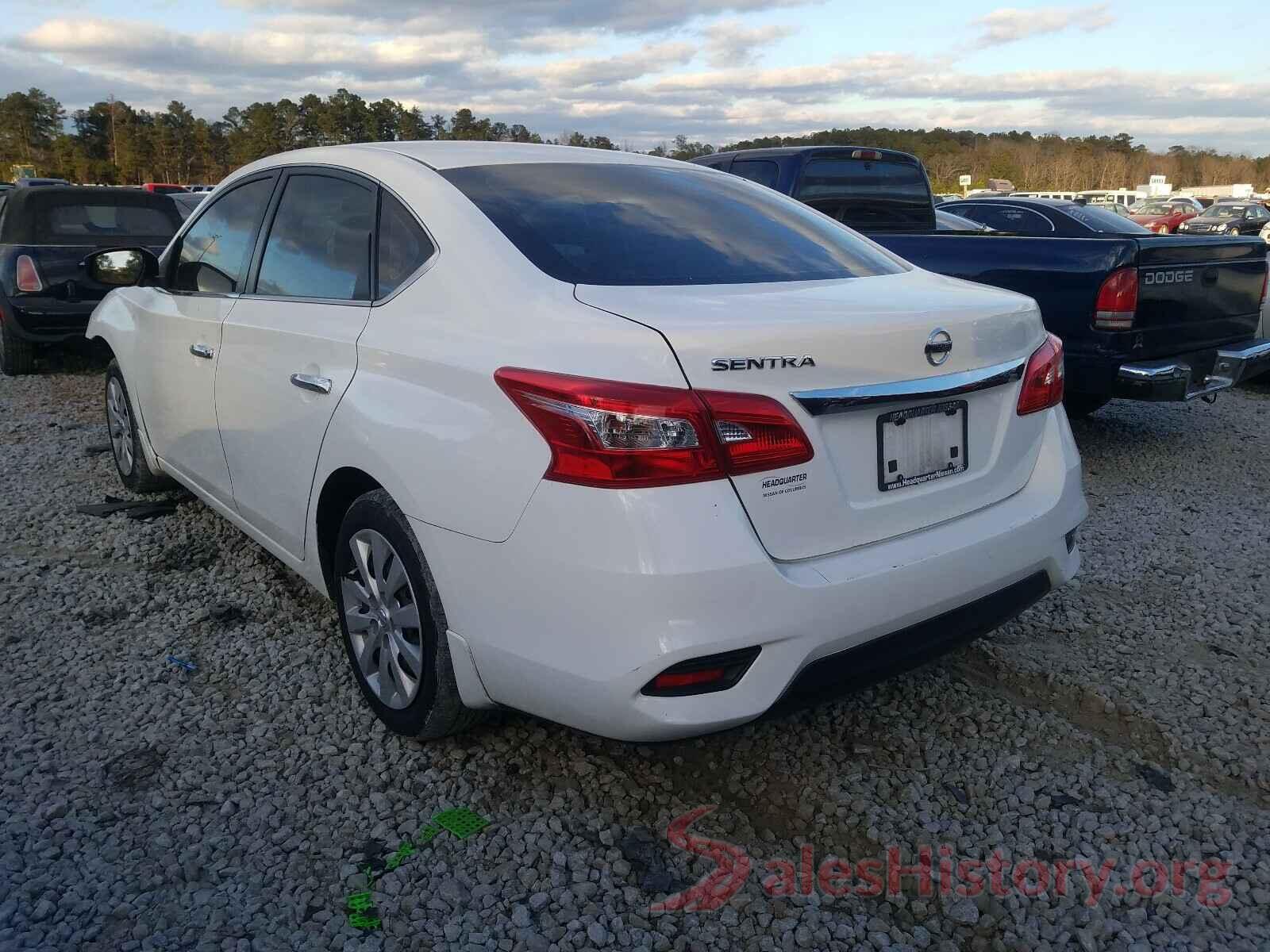 3N1AB7AP1GY317405 2016 NISSAN SENTRA