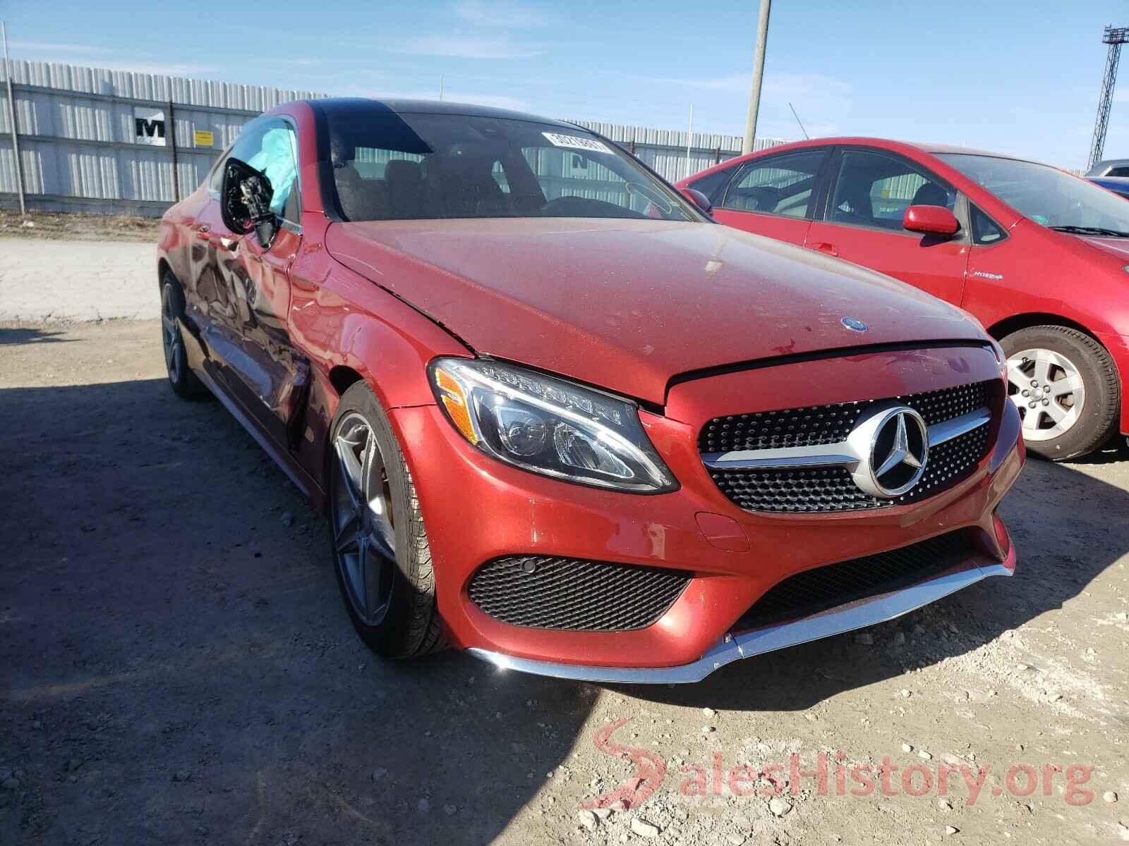 WDDWJ4KB9HF405687 2017 MERCEDES-BENZ C CLASS