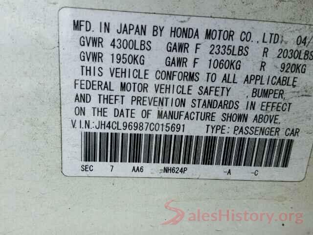 3FADP4BJ7GM149433 2007 ACURA TSX