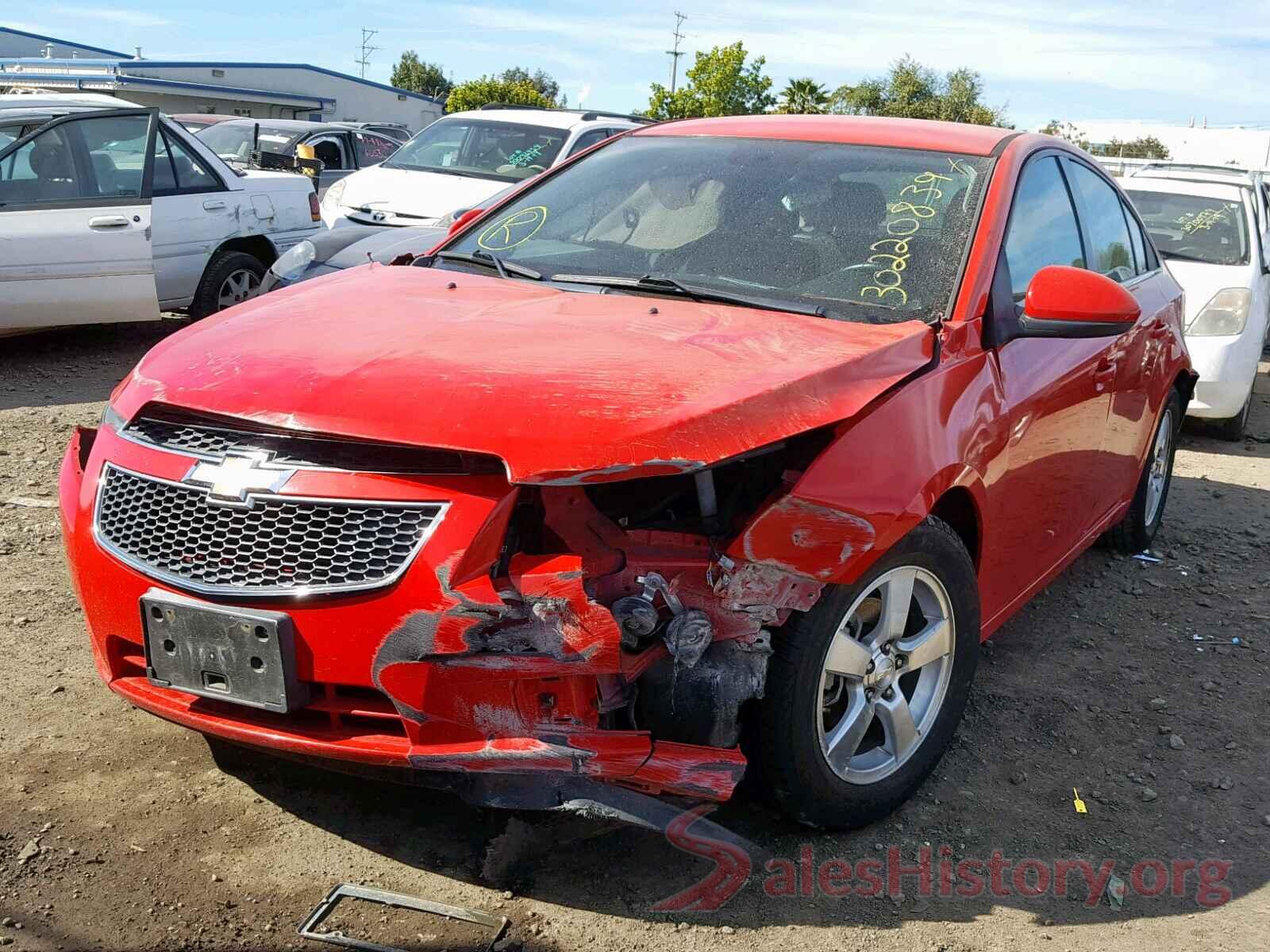 3GNAXHEV5JL375333 2014 CHEVROLET CRUZE