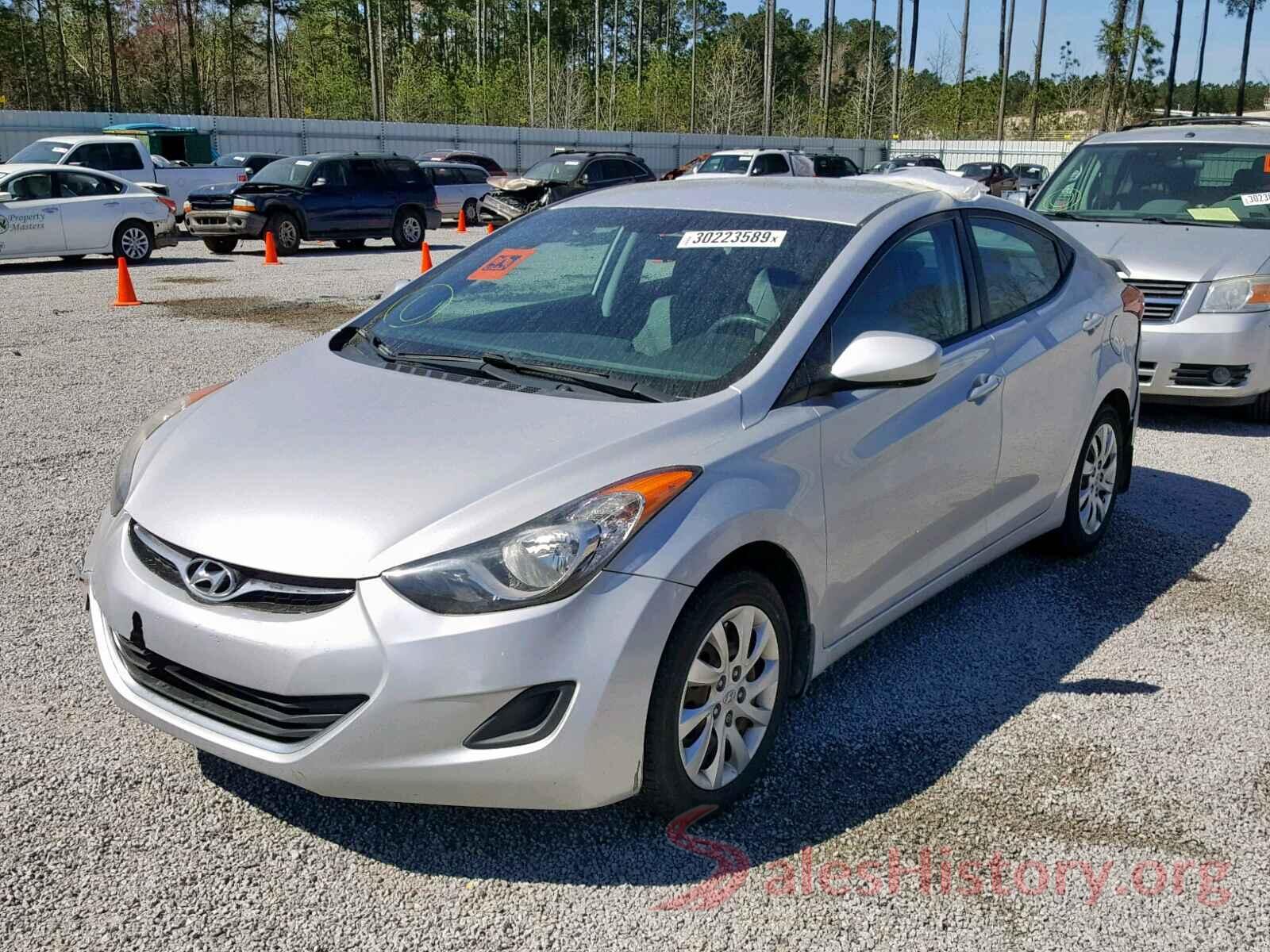 KMHDH4AE3CU474285 2012 HYUNDAI ELANTRA