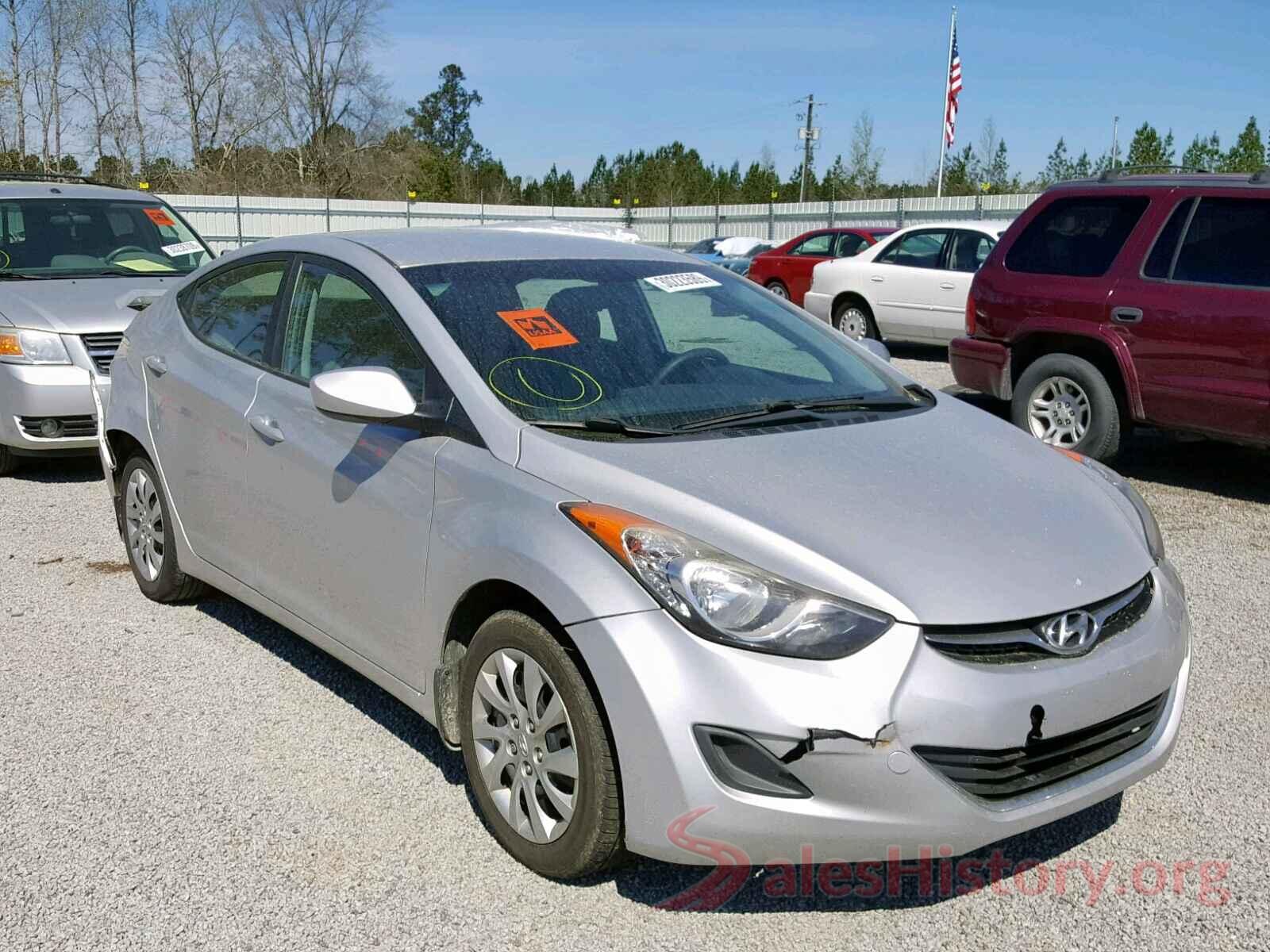 KMHDH4AE3CU474285 2012 HYUNDAI ELANTRA