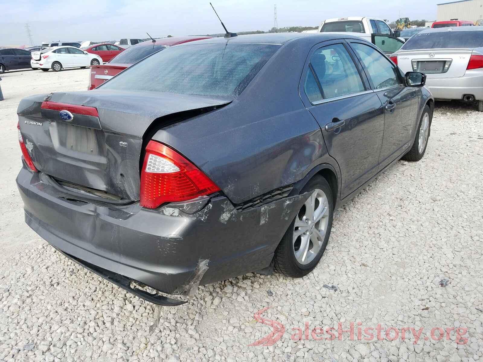 4S3GTAB60K3750738 2012 FORD FUSION