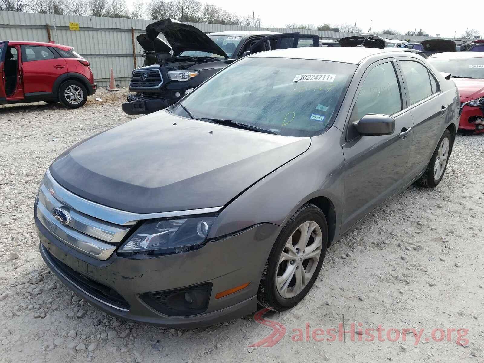 4S3GTAB60K3750738 2012 FORD FUSION