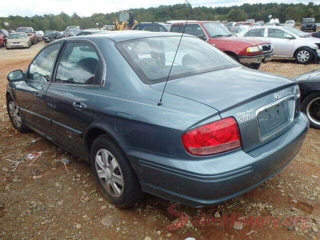 2T1BURHE3GC703576 2004 HYUNDAI SONATA