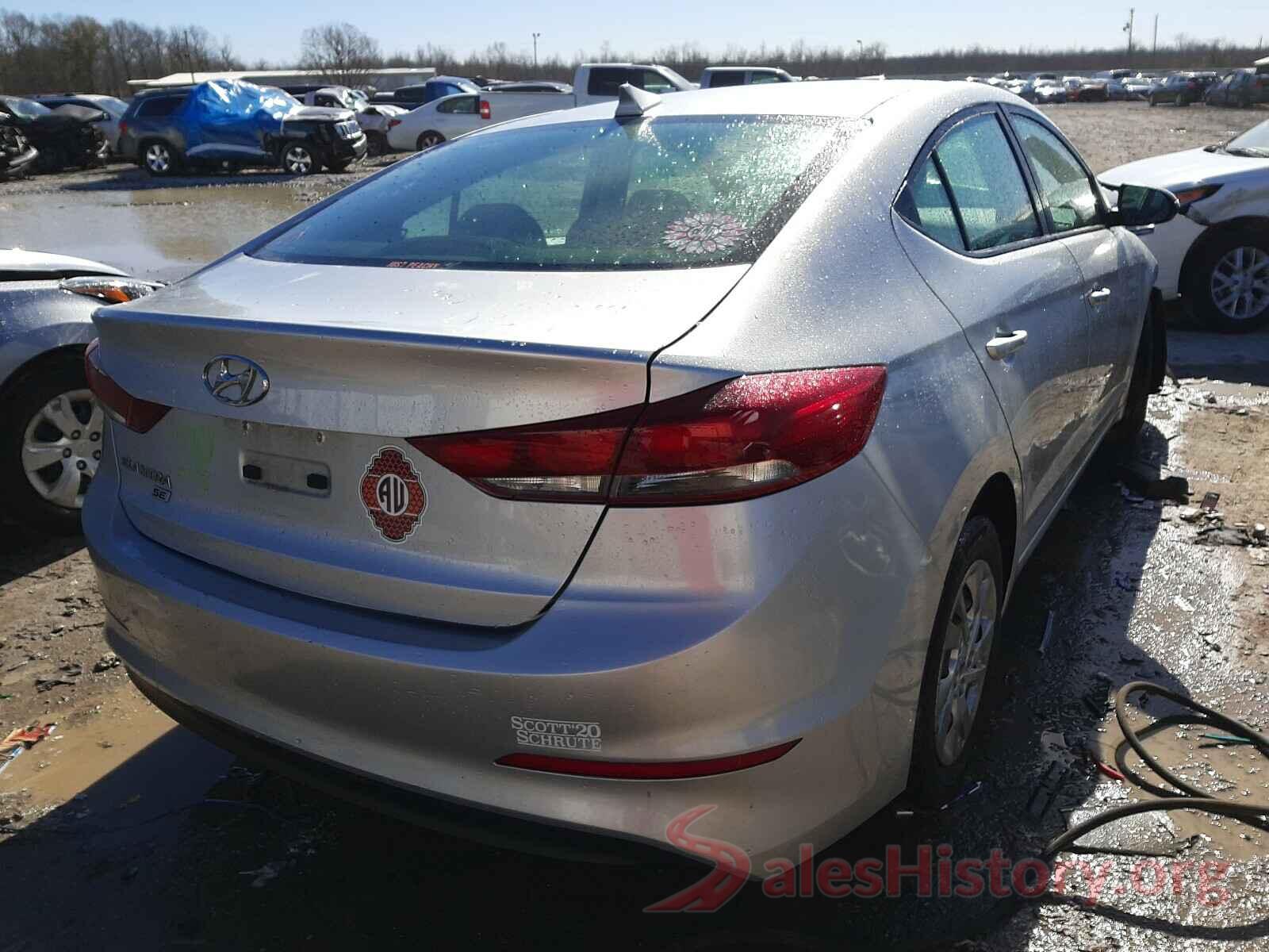 5NPD74LF7HH171511 2017 HYUNDAI ELANTRA