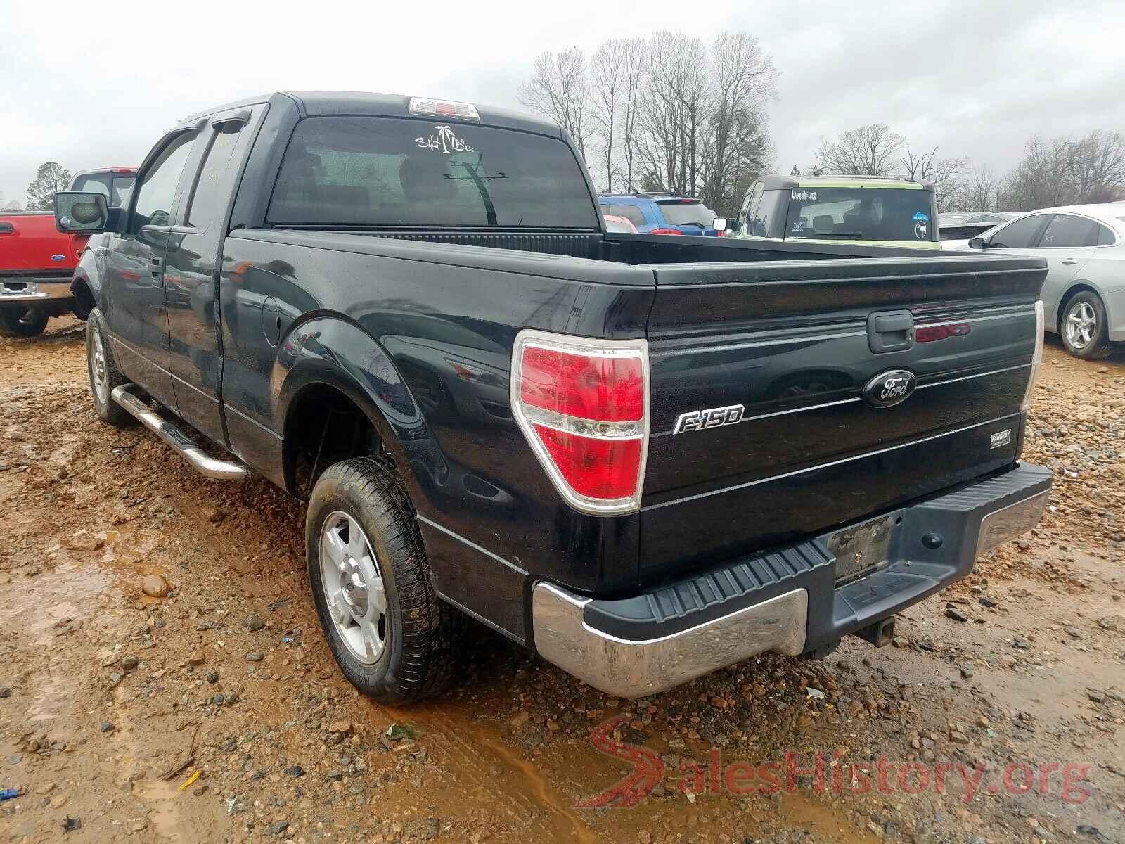 2HKRW6H3XJH232455 2009 FORD F150