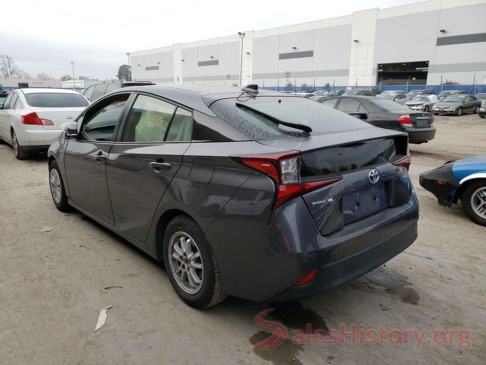 JTDKARFU4L3110489 2020 TOYOTA PRIUS