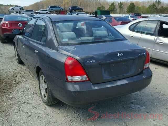 3VW167AJ4GM344311 2003 HYUNDAI ELANTRA