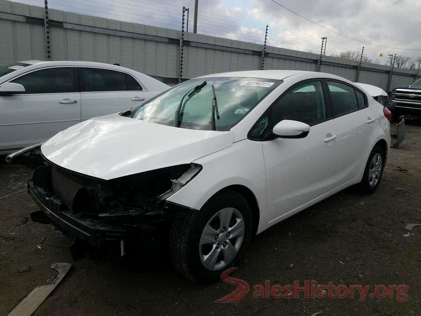 KNAFK4A6XG5444916 2016 KIA FORTE