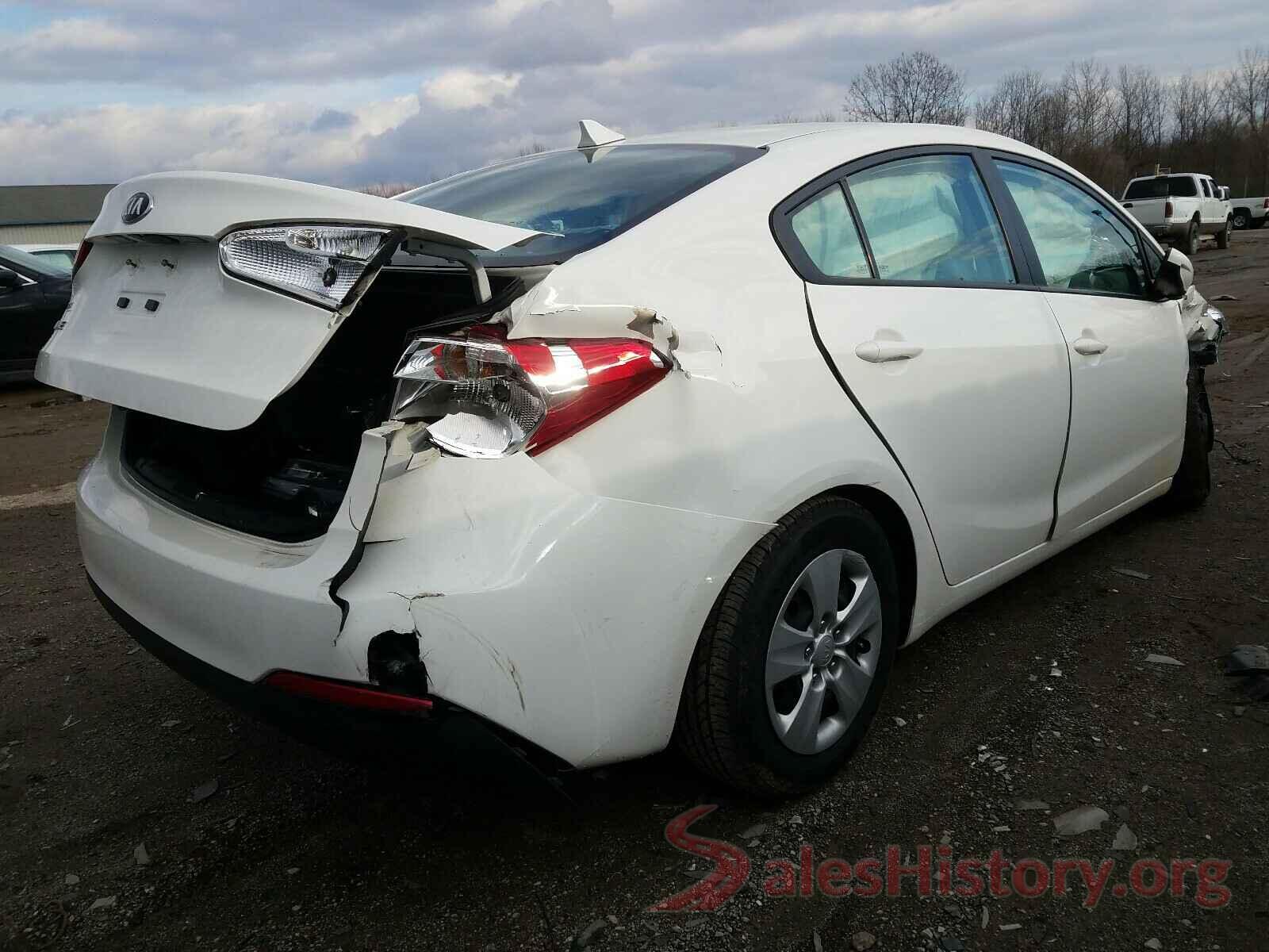 KNAFK4A6XG5444916 2016 KIA FORTE