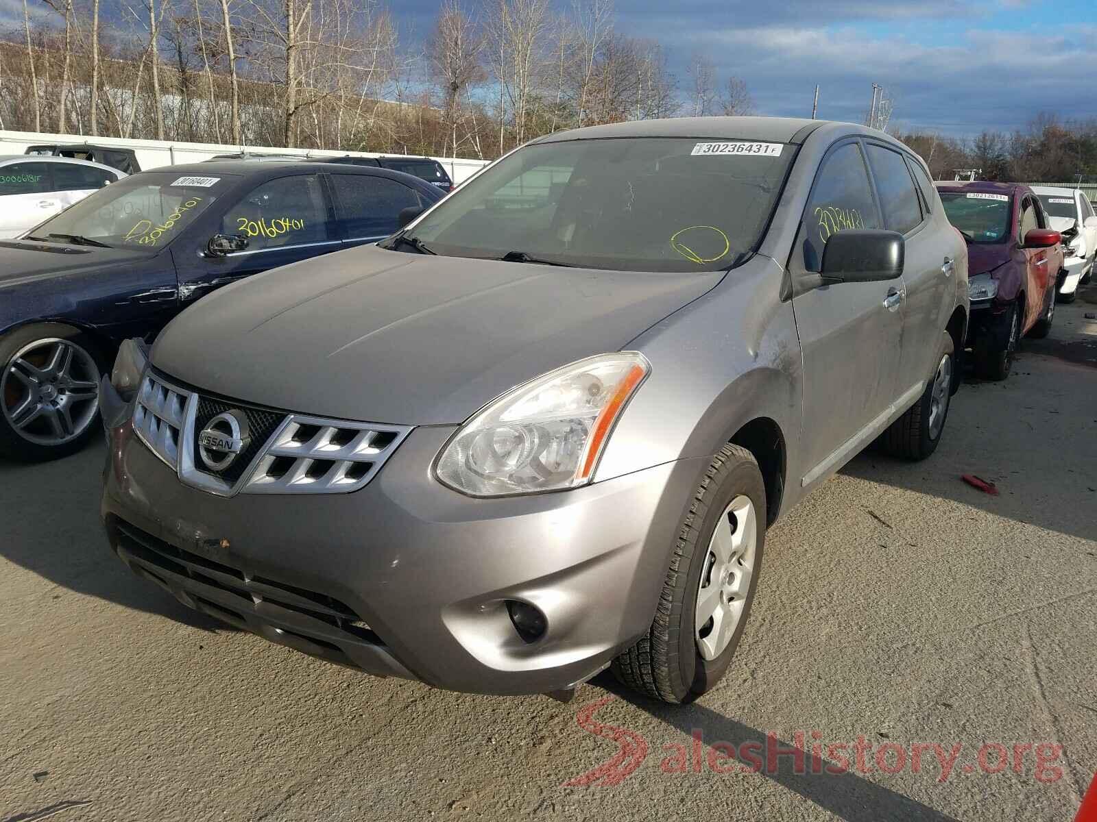 3VV3B7AX3KM157633 2012 NISSAN ROGUE