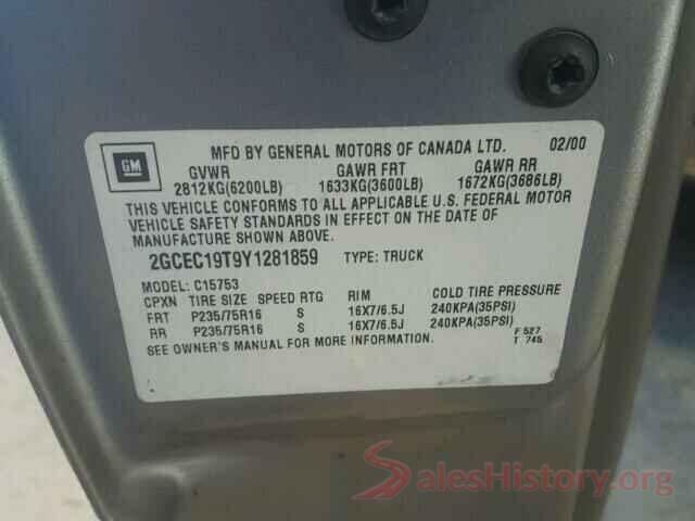 19XFC1F38GE222568 2000 CHEVROLET SILVERADO