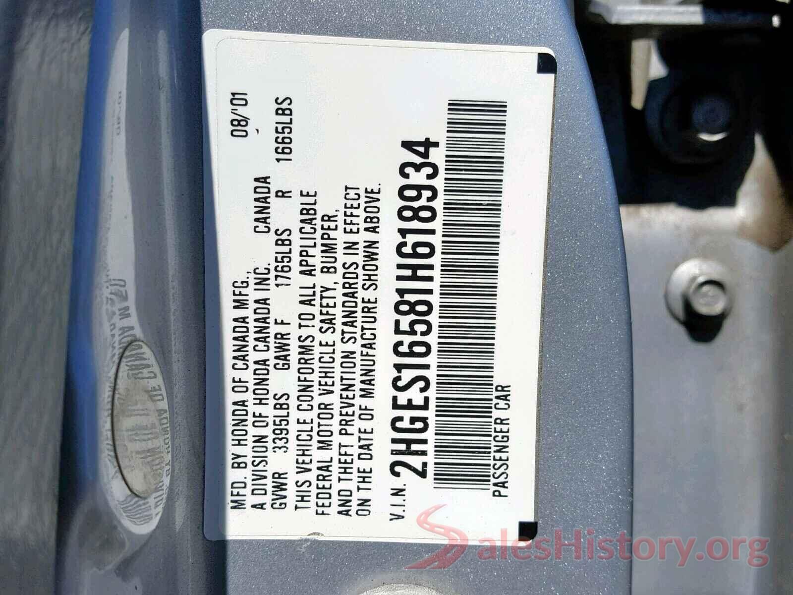 55SWF4JB1JU245973 2001 HONDA CIVIC LX