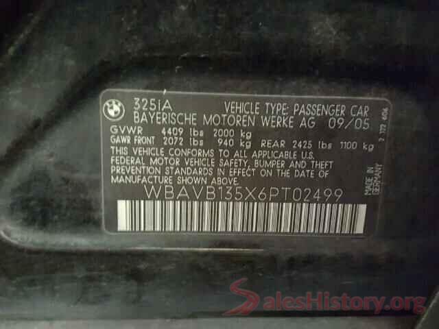 JA4AD3A3XHZ046634 2006 BMW 3 SERIES