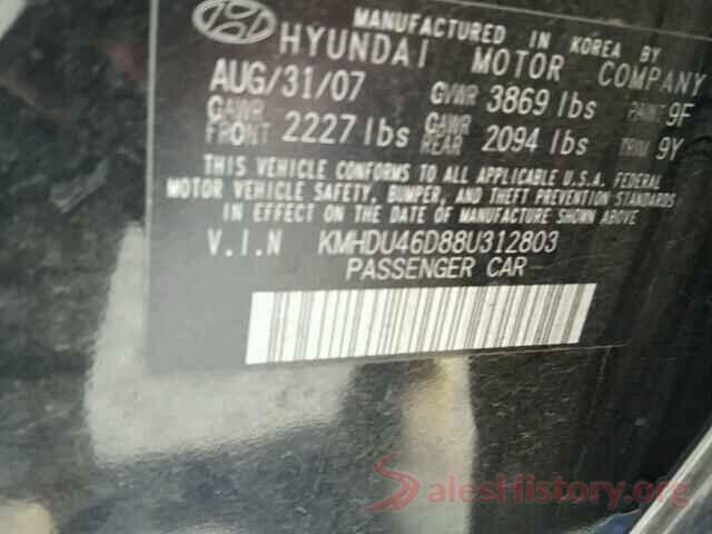 KMHD84LF3LU997828 2008 HYUNDAI ELANTRA