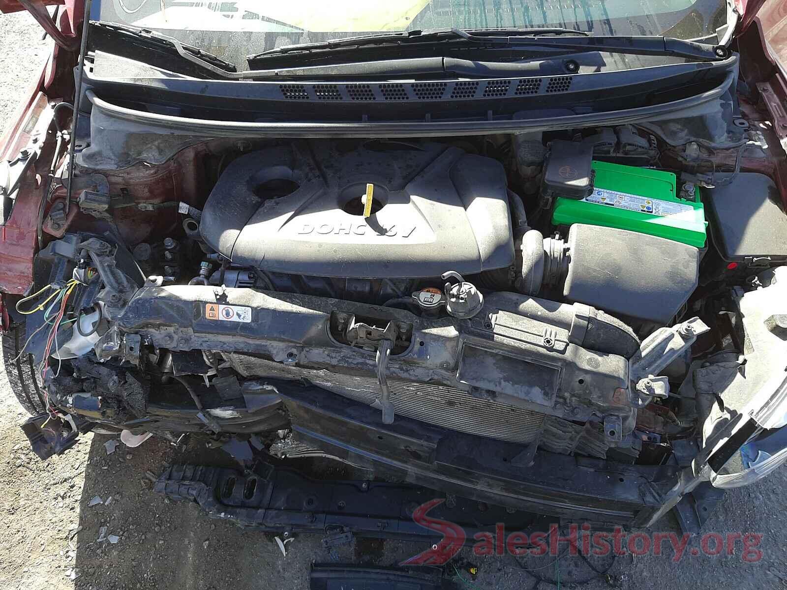 5NPDH4AE4GH658266 2016 HYUNDAI ELANTRA