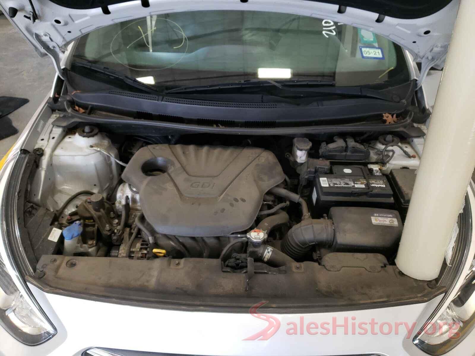 1C4PJLCX8KD240950 2017 HYUNDAI ACCENT