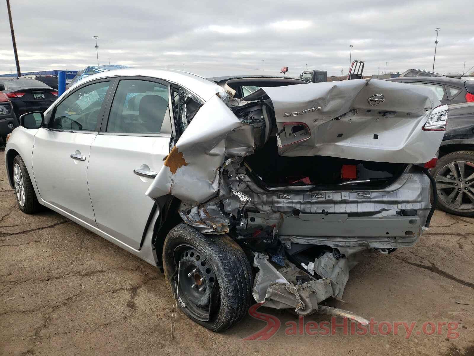 3N1AB7APXKY309988 2019 NISSAN SENTRA