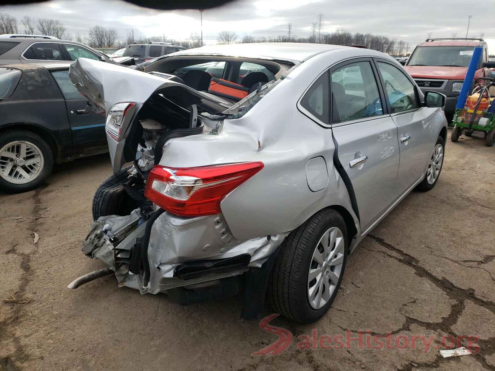 3N1AB7APXKY309988 2019 NISSAN SENTRA