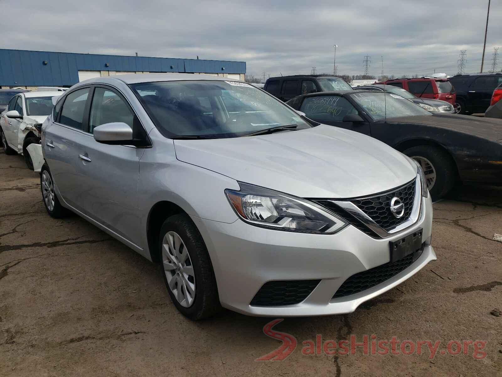 3N1AB7APXKY309988 2019 NISSAN SENTRA