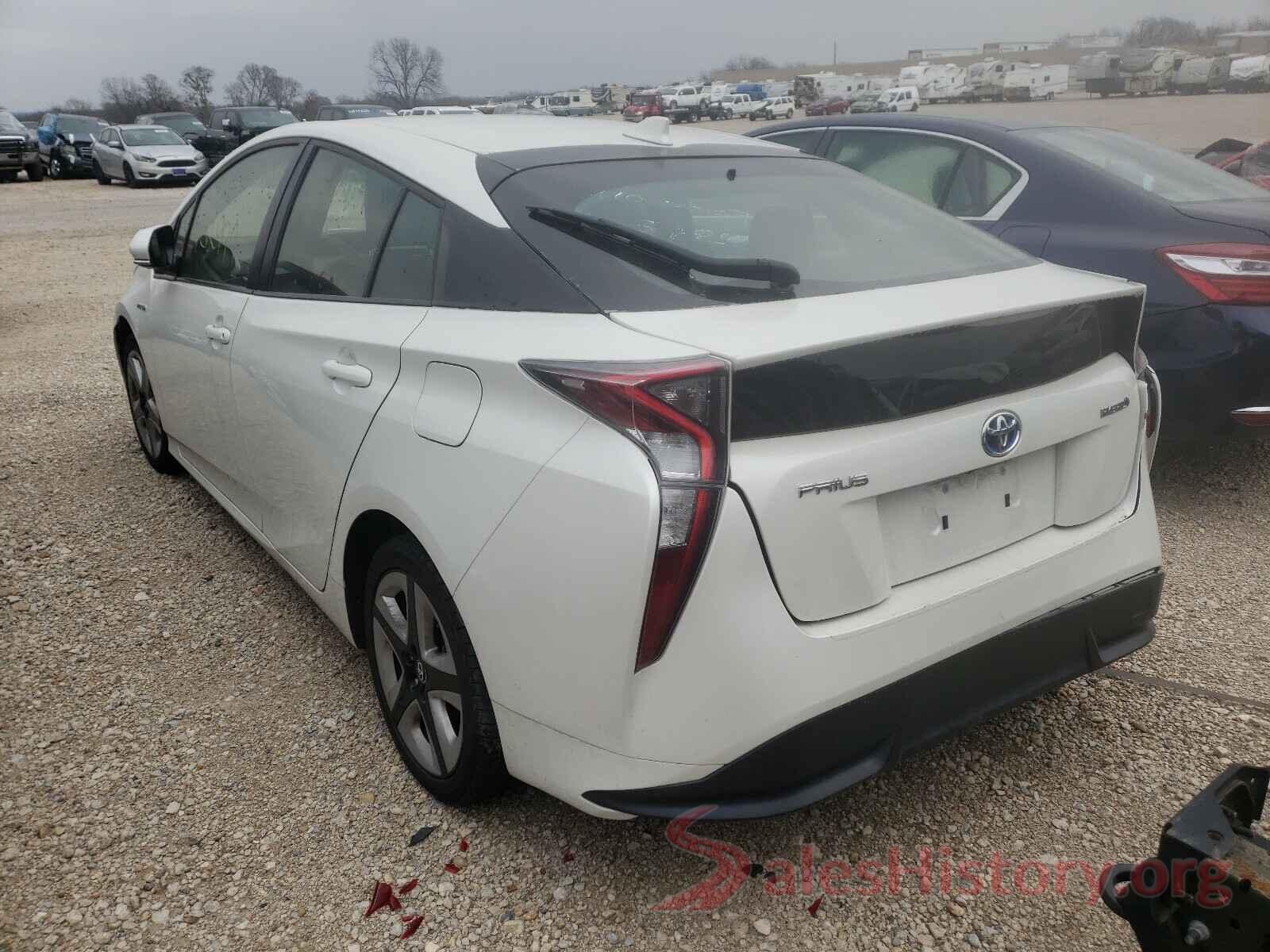 JTDKARFU4G3011337 2016 TOYOTA PRIUS