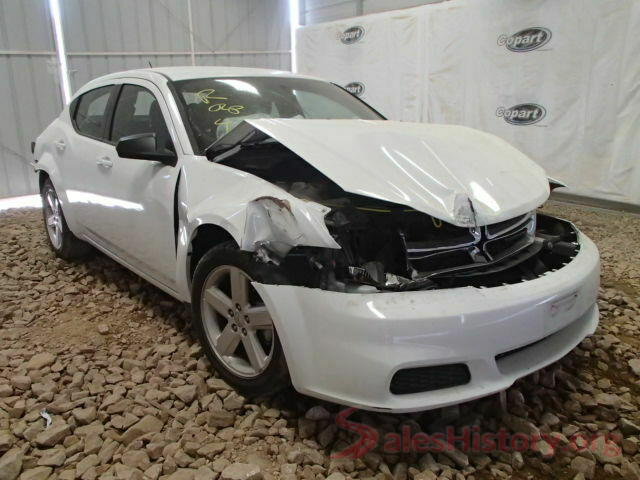 WP1AA2AY1LDA09724 2013 DODGE AVENGER