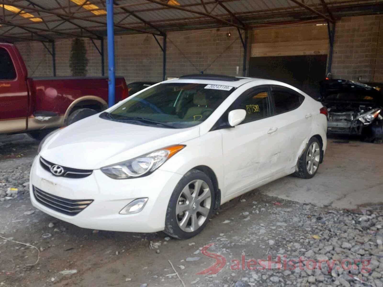 WVWKP7AU1GW910746 2013 HYUNDAI ELANTRA