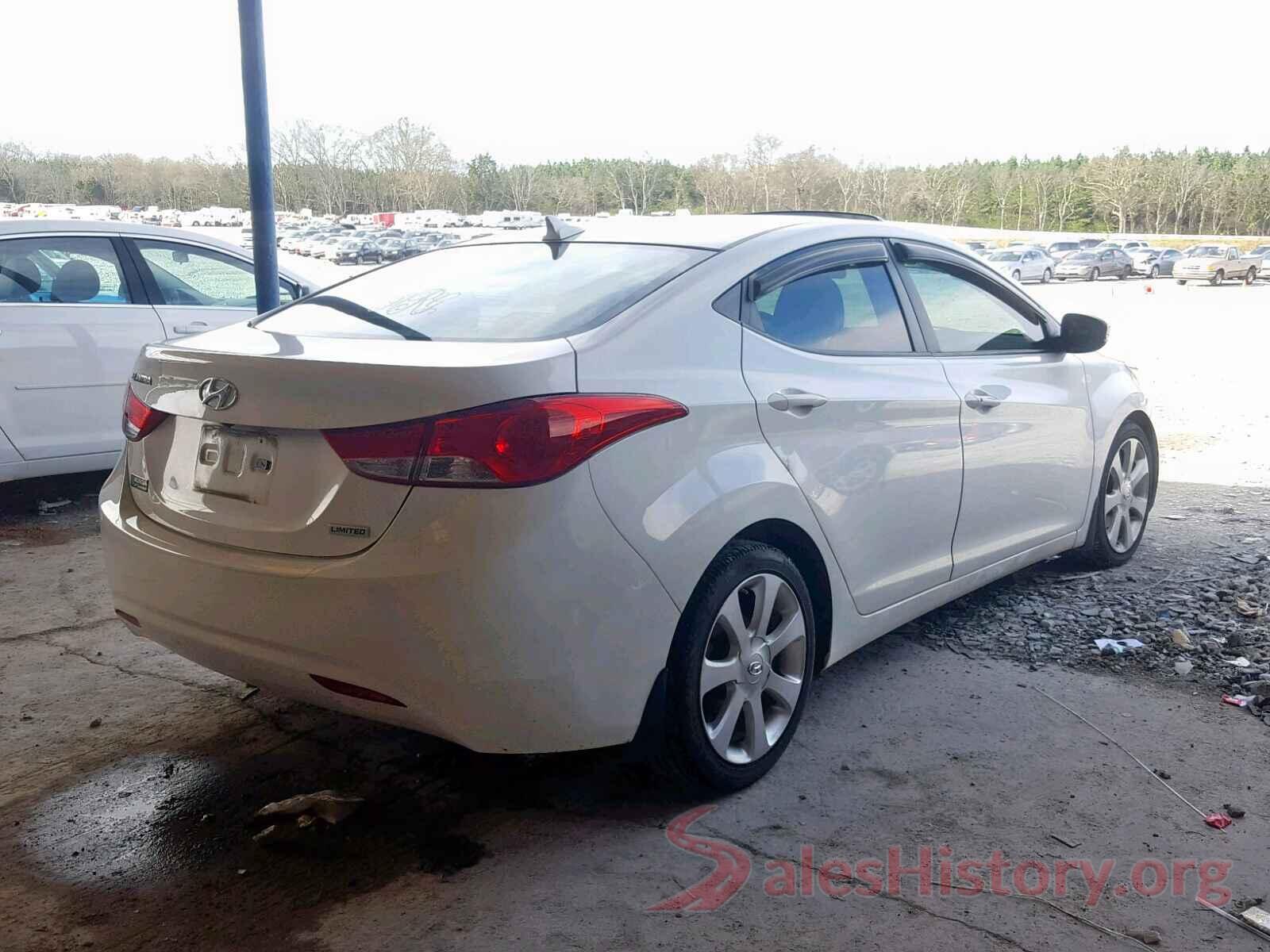 WVWKP7AU1GW910746 2013 HYUNDAI ELANTRA