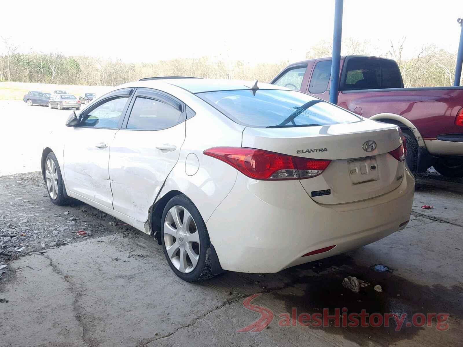 WVWKP7AU1GW910746 2013 HYUNDAI ELANTRA