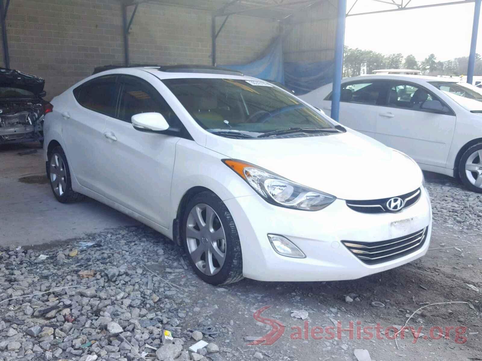 WVWKP7AU1GW910746 2013 HYUNDAI ELANTRA