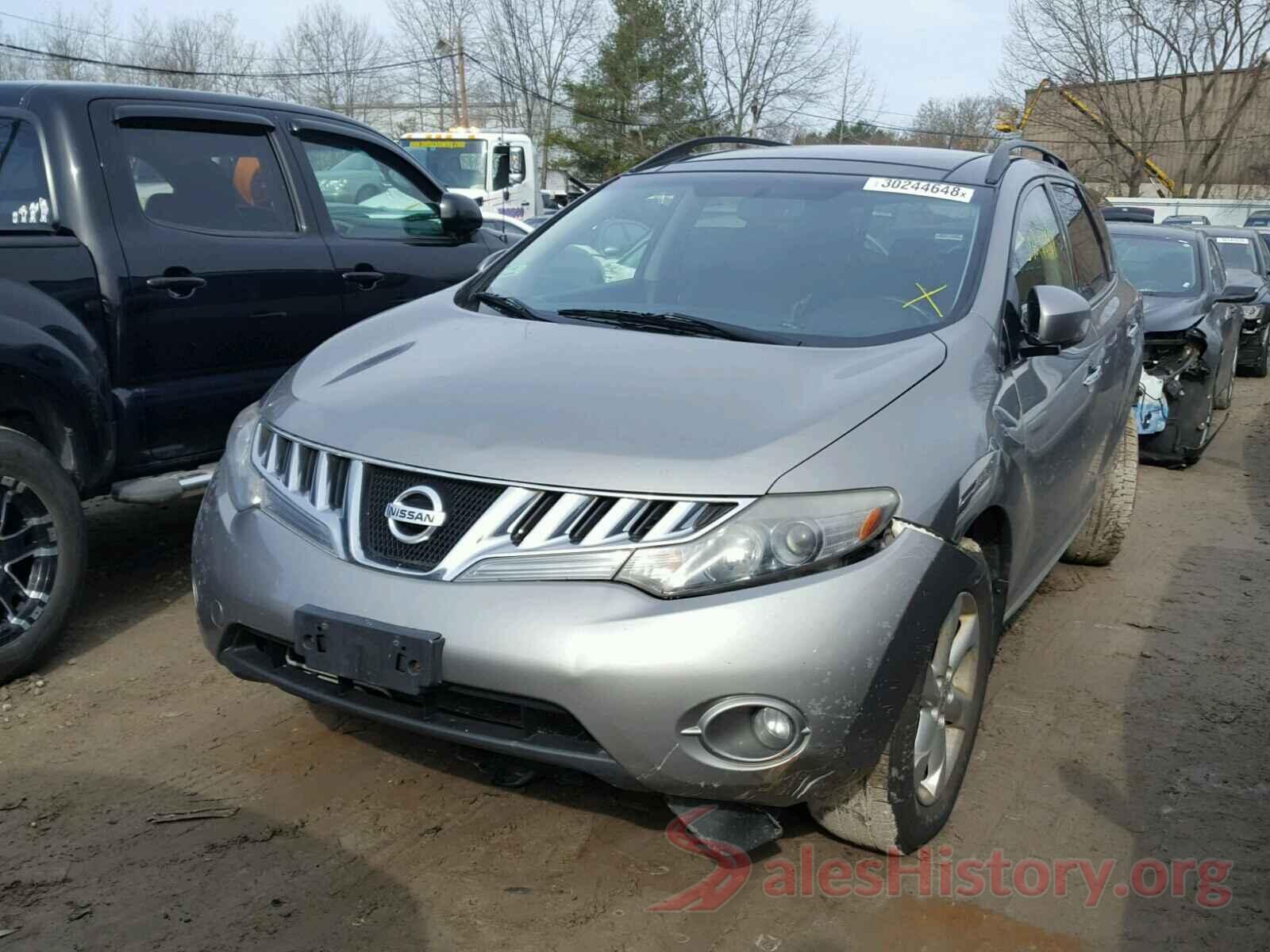 3MYDLBYV8JY322852 2010 NISSAN MURANO