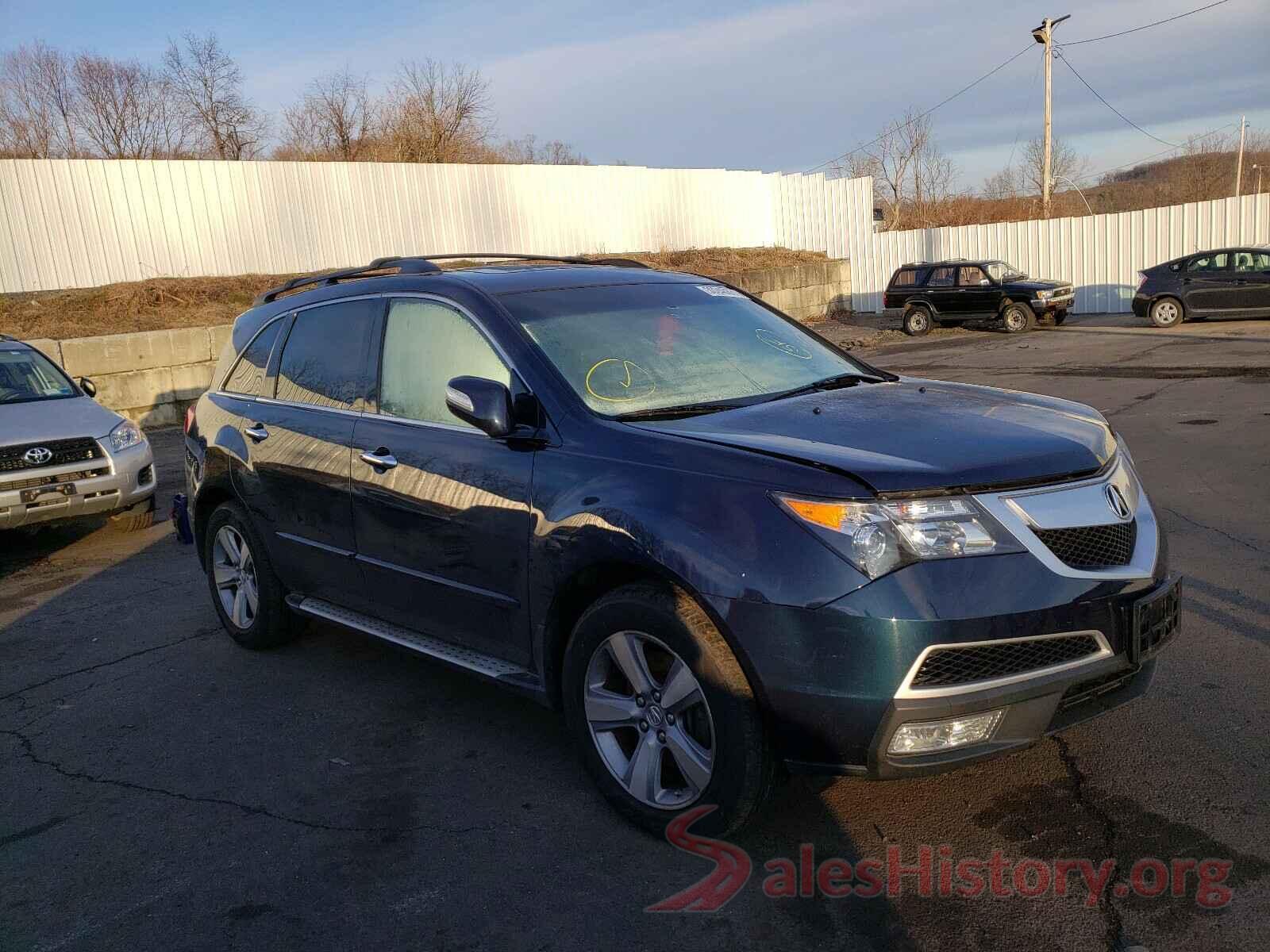 1HGCV1F31KA152129 2012 ACURA MDX