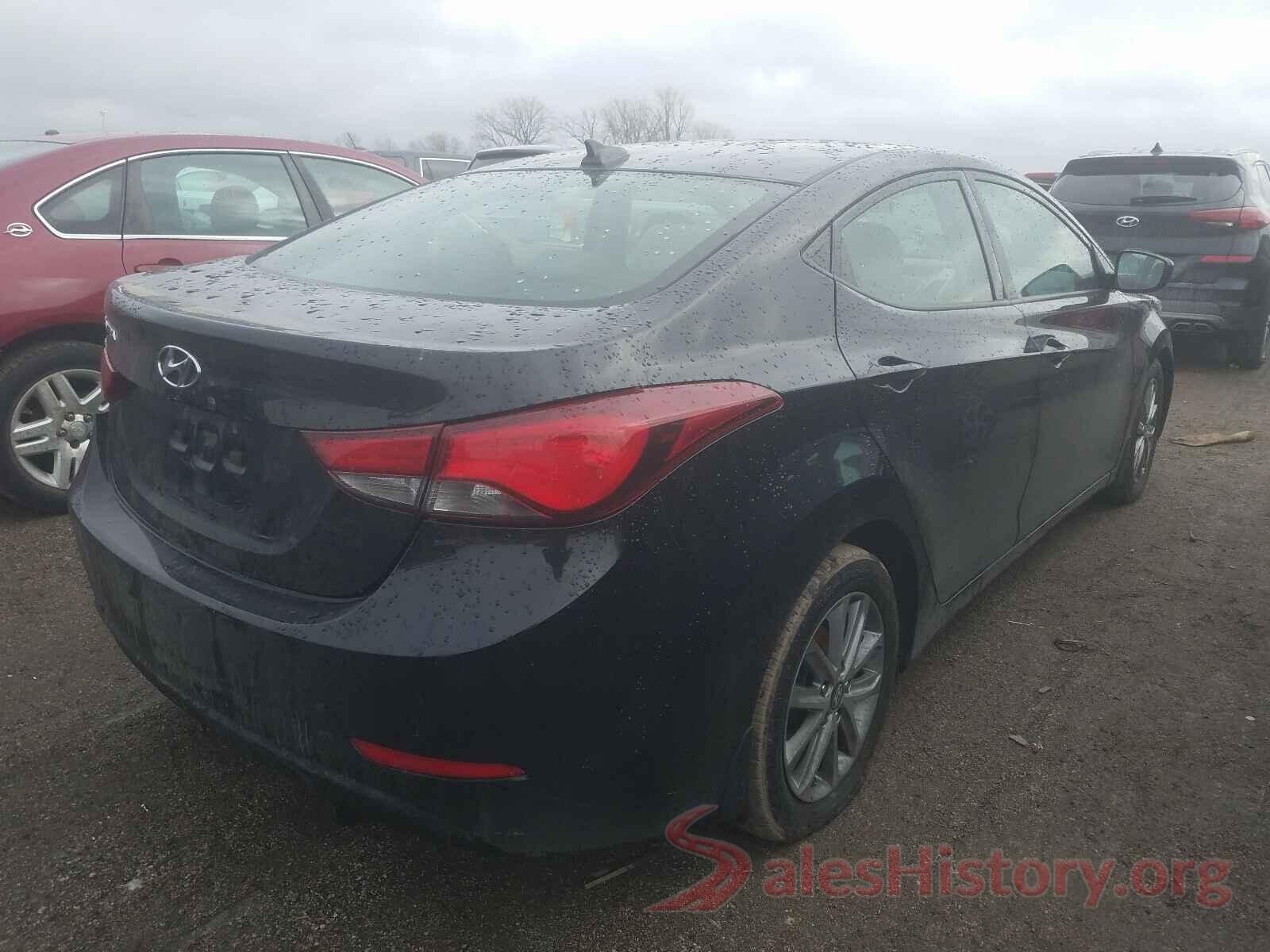 5NPDH4AE2GH657150 2016 HYUNDAI ELANTRA