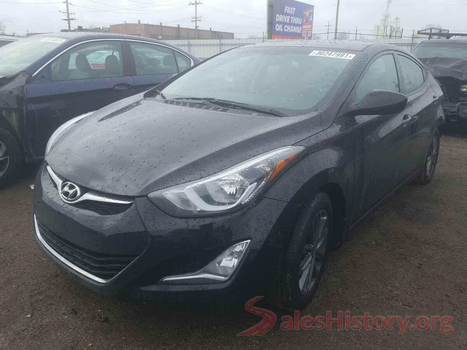 5NPDH4AE2GH657150 2016 HYUNDAI ELANTRA