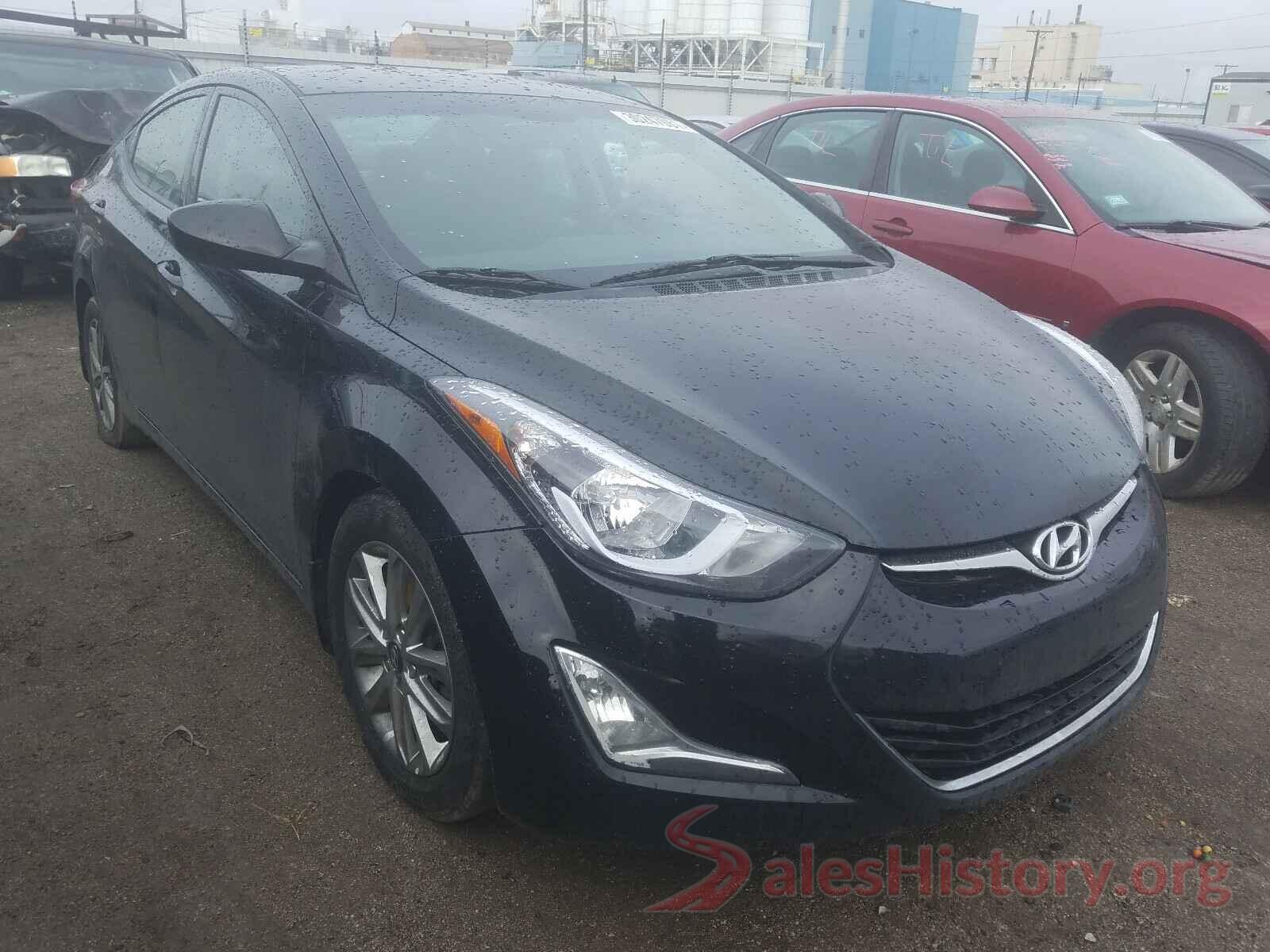 5NPDH4AE2GH657150 2016 HYUNDAI ELANTRA